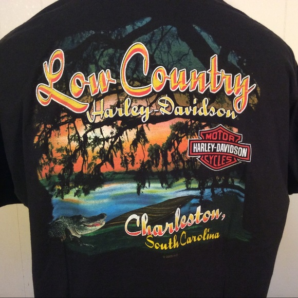 Harley-Davidson T-shirt Charleston SC Mens size XL - Picture 2 of 9